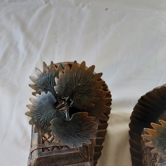 Treasure Chest Island Bookend Palm Tree Chests Pirate Unique Set. - Picture 6 of 10